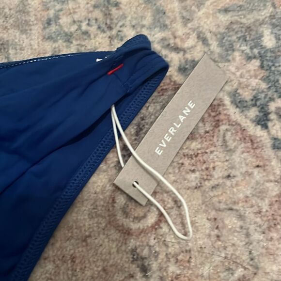 NWT Everlane Blue Dusk Bikini Bottom XS Low Rise Italian Quick Dry Class… - Picture 3 of 7